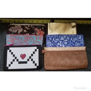 Travel/ Makeup Cosmetic bags (Set of 6)